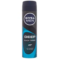 Nivea Men Deep Black Carbon Beat 150Ml  Dezodorants
