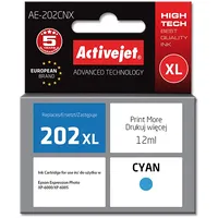 Activejet  Ae-202Cnx ink Replacement for Epson 202Xl H24010 Supreme 12 ml cyan Tintes kasetne