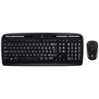 Logitech Wireless Combo Mk330 keyboard Mouse included Usb Qwerty Us International Black 920-003989 KlaviatūraPele