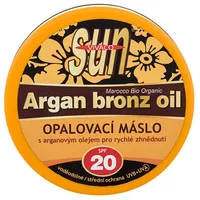 Vivaco Sun Argan Bronz Oil Suntan Butter 200Ml Spf20  Saules aizsargājošs losjons ķermenim