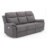 Evelekt Recliner sofa Milo 3-Seater, grey  Dīvāns