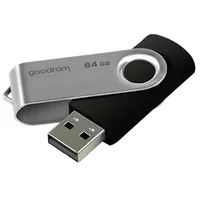 Goodram Uts2 Usb flash drive 64 Gb Type-A 2.0 Black,Silver Uts2-0640K0R11 atmiņas karte