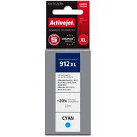 Activejet  Ah-912Crx ink for Hp printers, Replacement 912Xl 3Yl81Ae Premium 990 pages blue Tintes kasetne