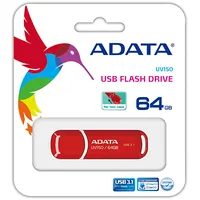 Adata Memory Drive Flash Usb3.1 64Gb/Red Auv150-64G-Rrd  Usb atmiņa