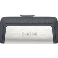Sandisk Ultra Dual Drive Usb Type-C flash drive 128 Gb Type-A / 3.2 Gen 1 3.1 Black,Silver Sdddc2-128G-G46 atmiņas karte