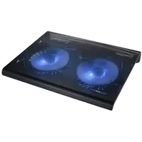 Trust 20104 laptop cooling pad 43.9 cm 17.3 Black Portatīvo datoru dzesēšanas paliktnis/statīvs