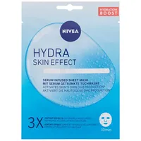 Nivea Hydra Skin Effect Serum Infused Sheet Mask Women  Sejas maska