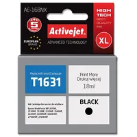 Activejet  Ae-16Bnx Ink cartridge Replacement for Epson 16Xl T1631 Supreme 18 ml black Tintes kasetne