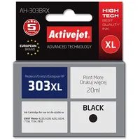 Activejet  Ah-303Brx ink for Hp printer, 303Xl T6N04Ae replacement Premium 20 ml black Tintes kasetne