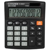 Citizen Sdc812Nr Black Kalkulators