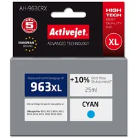 Activejet  Ah-963Crx ink for Hp printers, Replacement 963Xl 3Ja27Ae Premium 1760 pages blue Tintes kasetne