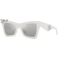 Dolce Gabbana Dg4434 33128V51 White Saulesbrilles