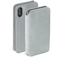 Krusell Broby 4 Card Slimwallet Apple iPhone Xs Max light grey  Aizsargapvalks