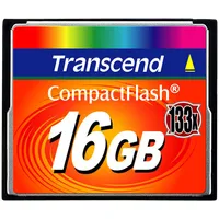 Transcend Cf 133X Mlc R50/W20 16Gb Ts16Gcf133 Atmiņas karte