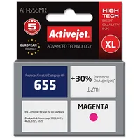 Activejet  Ah-655Mr ink Replacement for Hp 655 Cz111Ae Premium 12 ml magenta Tintes kasetne
