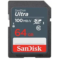 Sandisk Ultra memory card 64 Gb Sdxc Uhs-I Class 10 Sdsdunr-064G-Gn3In Atmiņas karte