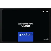 Goodram Ssd Cl100 Gen. 3 240Gb Sata Iii 2,5 Ssdpr-Cl100-240-G3 disks