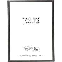 Focus Can-Can Aluminium Black 10X13  Fotorāmis
