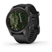 Garmin fēnix 7S Pro Sapphire Solar smartwatch, 42 mm, Carbon Grey  Viedpulkstenis