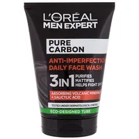 Loreal Men Expert Pure Carbon Anti-Imperfection 100Ml  Attīrošs gels