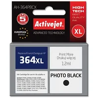 Activejet  Ah-364Pbcx Hp Printer Ink, Compatible with 364Xl Cb322Ee Premium 12 ml black, photo. Tintes kasetne