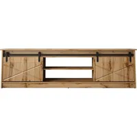 Cama Meble Rtv Granero cabinet 200X56.7X35 oak wotan Wot Tv galdiņš