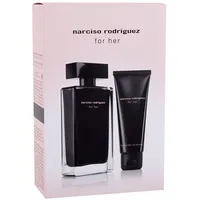 Narciso Rodriguez For Her W Edt 100 ml  Body Lotion 75 Dāvanu komplekts