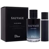 Christian Dior Sauvage Men Edp 100 ml  10 refillable Dāvanu komplekts