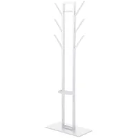 Evelekt Coat hanger Vinson, umbrella stand, 56X28Xh165Cm, material metal, värvus white  Pakaramais