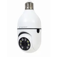 Gembird Tsl-Cam-Wrhd-01 Smart rotating wifi camera, E27, 1080P Videonovērošanas kamera