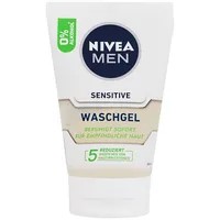 Nivea Men Sensitive Face Wash 100Ml  Attīrošs gels
