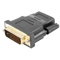 Lanberg Ad-0010-Bk cable gender changer Hdmi Dvi-D Black Adapteris