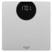 Adler Bathroom scale Ad 8175	 Maximum weight Capacity 180 kg, Accuracy 100 g, Silver  Svari