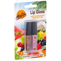 Malibu Lip Gloss 1,5 ml Coconut  Strawberry Lūpu spīdums