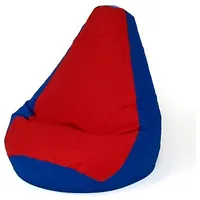 Go Gift Sako bag pear-shaped pouffe dark blue-red L 105 x 80 cm  Sēžammaiss