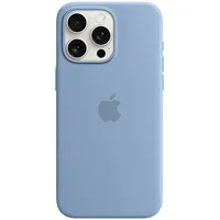 Apple iPhone 15 Pro Max Silicone Case with Magsafe - Winter Blue Mt1Y3Zm/A Aizsargapvalks