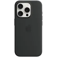Apple iPhone 15 Pro Silicone Case with Magsafe - Black Mt1A3Zm/A Aizsargapvalks
