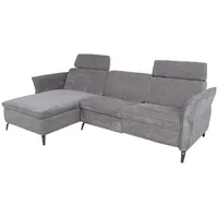 Evelekt Corner sofa Dayton Lc, electric recliner, light grey  Stūra dīvans