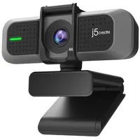 J5 Create J5Create Usb 4K Ultra Hd Webcam Usb-C/Usb 2.0 colour black Jvu430-N Web kamera