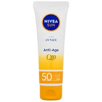 Nivea Sun Uv Face Q10 Anti-Age 50Ml  Sauļošanās krēms sejai