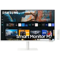 Samsung Ls32Cm703Uuxdu White Monitors