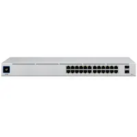 Ubiquiti Switch Usw-24-Poe Type L2 Desktop/Pedestal Rack 24X10Base-T / 100Base-Tx 1000Base-T 2Xsfp Poe ports 16 95 Watts  Komutators