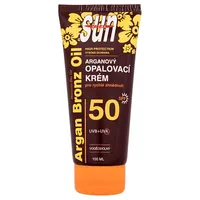 Vivaco Sun Argan Bronz Oil Tanning Cream 100Ml Spf50  Saules aizsargājošs losjons ķermenim