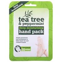 Xpel Tea Tree  Peppermint Deep Moisturising Hand Pack Mitrinoši cimdi