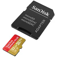Sandisk 32Gb Extreme Plus microSDUHS-I A2 Sdsqxbg-032G-Gn6Ma Atmiņas karte