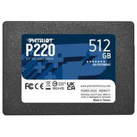 Patriot Memory P220 512Gb 2.5 Serial Ata Iii P220S512G25 Ssd disks