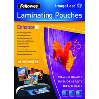 Fellowes Imagelast A3 80 Micron Laminating Pouch - 100 pack 5306207 Plēve laminēšanai