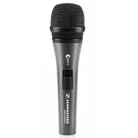 Sennheiser E 835-S, Vocal Microphone, Dynamic, Cardioid, I/O Switch, 3-Pin Xlr-M, Anthracite, Includes Clip And Bag 004514 Mikrofons