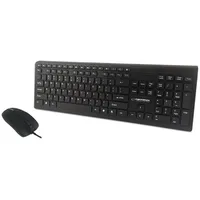 Esperanza Ek138 set - Usb keyboard  mouse Black KlaviatūraPele