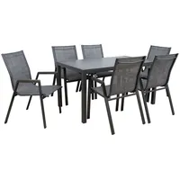 Evelekt Garden furniture set Delgado table and 6 chairs  Mēbeļu komplekts
